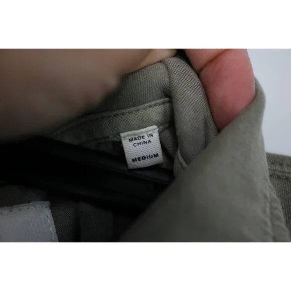 Buck Mason Mens Medium Sueded Cotton Polo Shirt G1438 - Picture 5 of 6